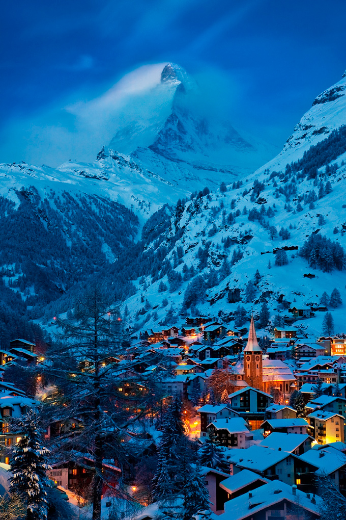 Matterhorn, Switzerland village