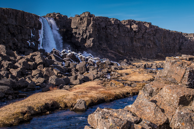 Pingvellir waterfall, Iceland