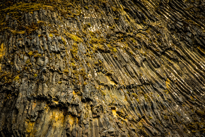 reynisfjara basalt columns, iceland