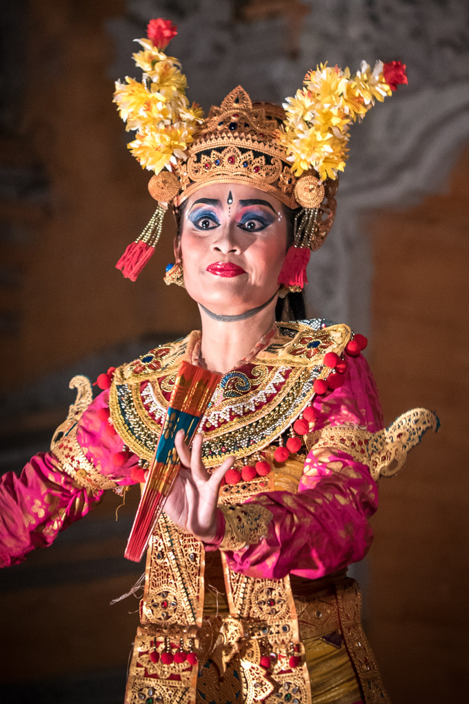 Balinese dancer in Ubud, Bali