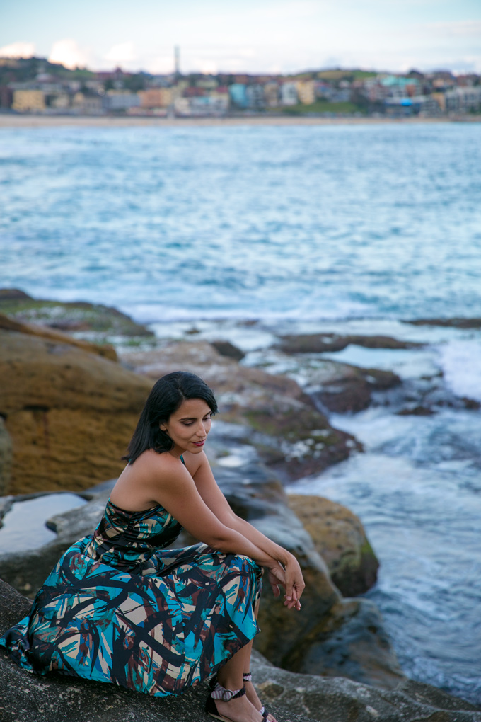 Jessica Peterson, Global Girl Travels on Bondi Beach, Sydney, Australia