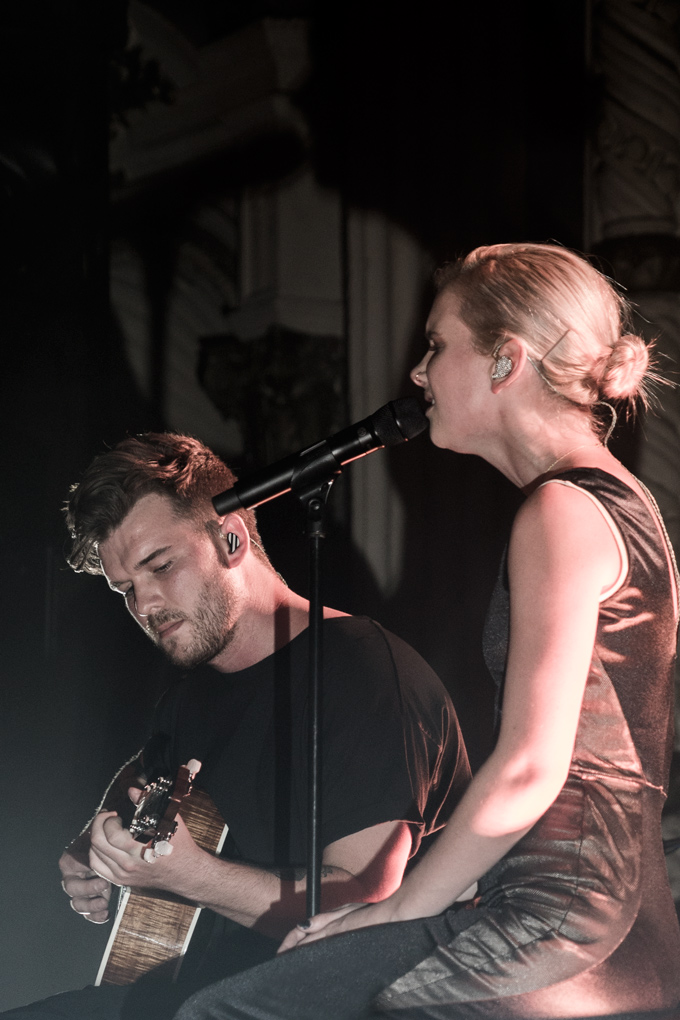 Broods perform at the Metro Chicago