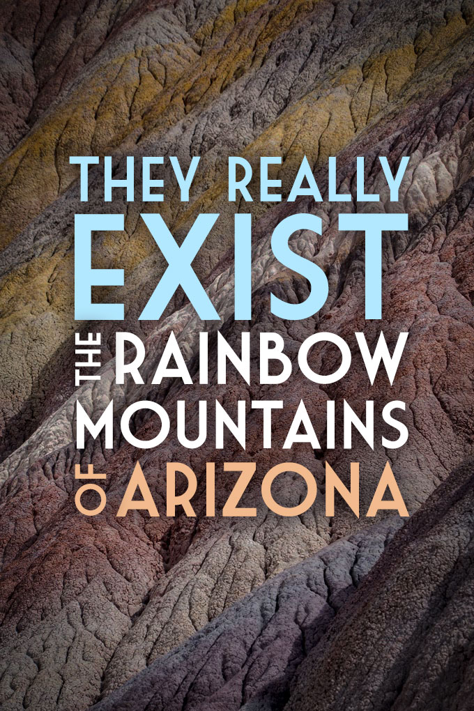 Rainbow Mountains, Arizona