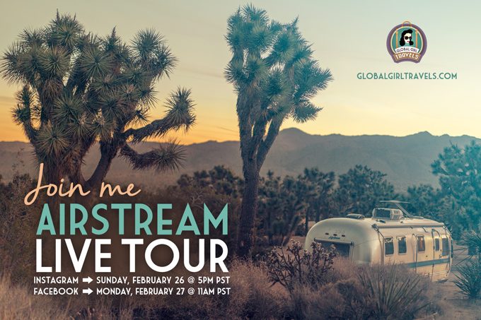 Live tour of my Airstream - Global Girl Travels