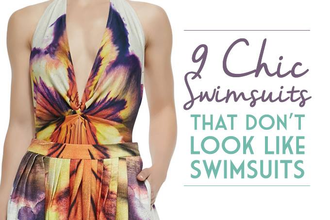 9 chic swimsuits that don't look like swimsuits
