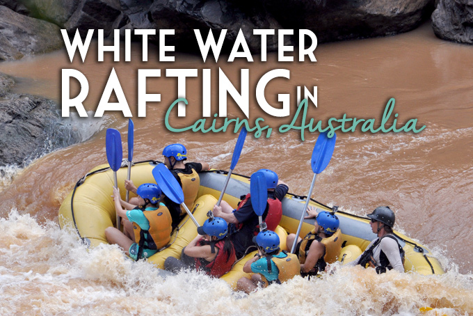 white water rafting in cairns, australia with raging thunder adventures on barron gorge