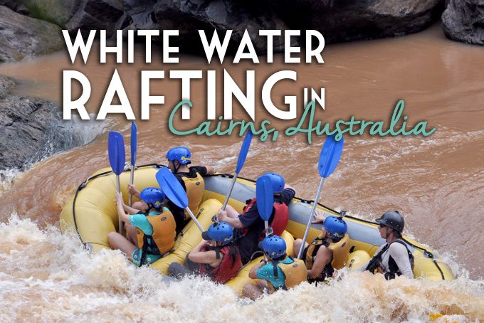 white water rafting in cairns, australia with raging thunder adventures on barron gorge