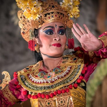Balinese dancer, Ubud, Bali