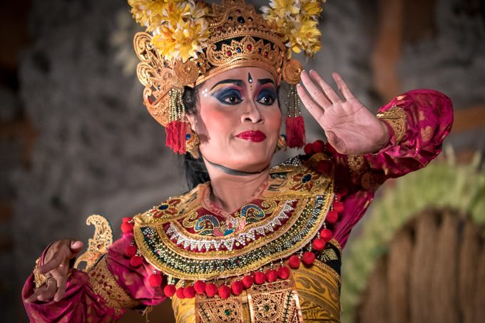 Balinese dancer, Ubud, Bali