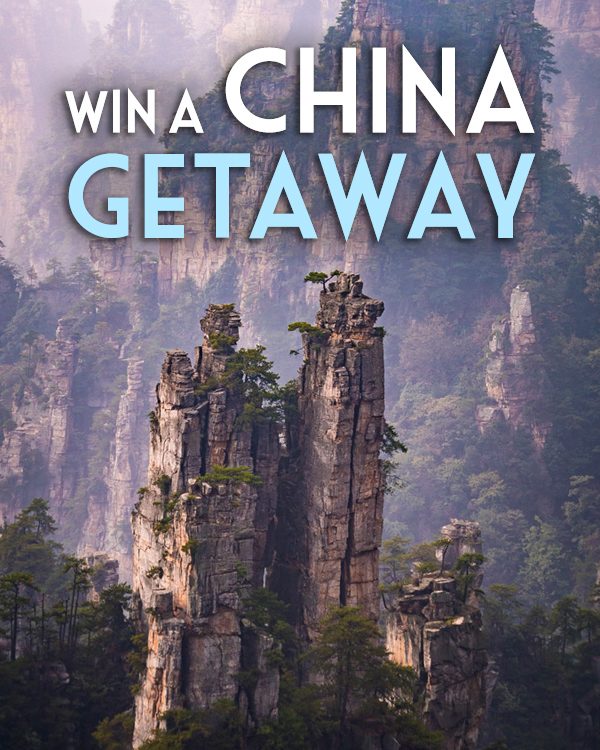 Win a China getaway!
