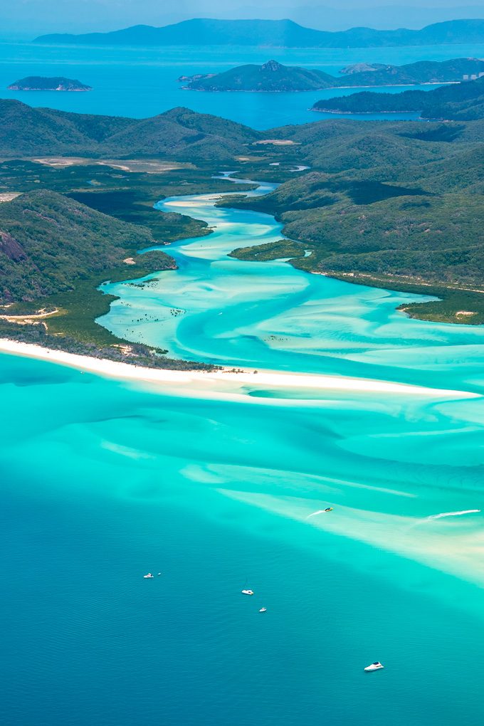 Whitsundays Aerial flight, Australia