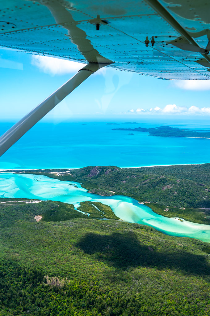 Whitsundays Aerial flight, Australia