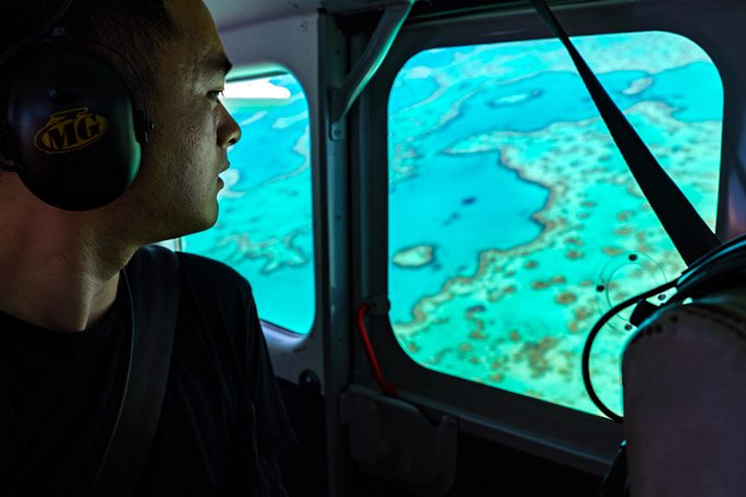 Whitsundays Aerial flight, Australia