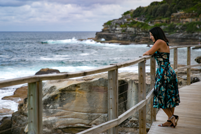 Jessica Peterson, Global Girl Travels on Bondi Beach, Sydney, Australia