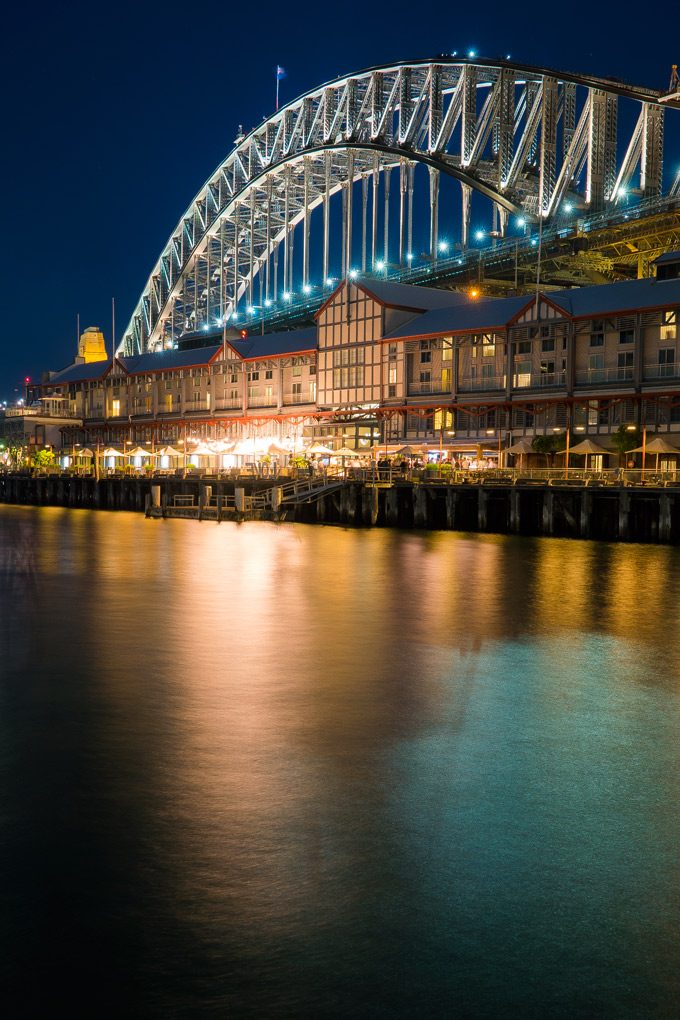 Sydney Harbour Bridge at night, Australia