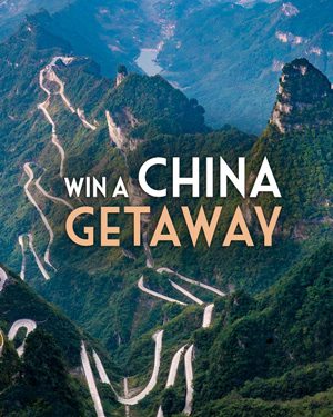 Win a China getaway!