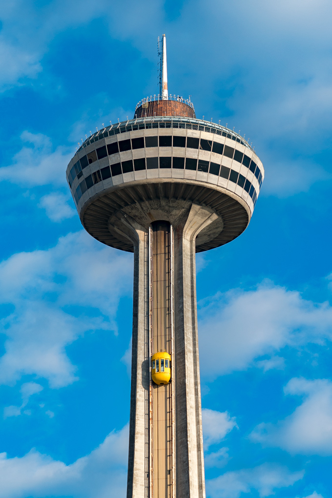 Skylon Tower at Niagara Falls, Ontario, Canada
