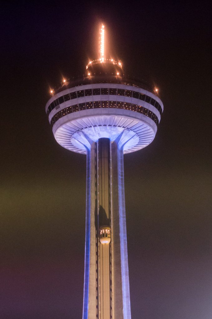 Skylon Tower at Niagara Falls, Ontario, Canada