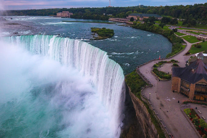Niagara Falls aerial view, Ontario, Canada
