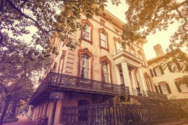 Savannah, Georgia downtown architecture