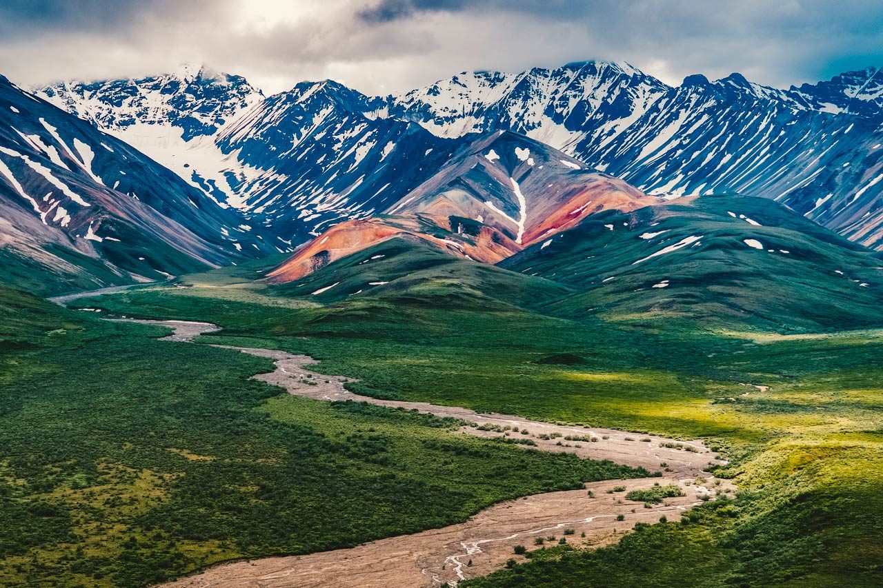 Alaska Denali-Mts-H-1280